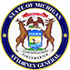 Seal of Michigan Attorney General Logo legal software client