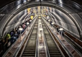metro station